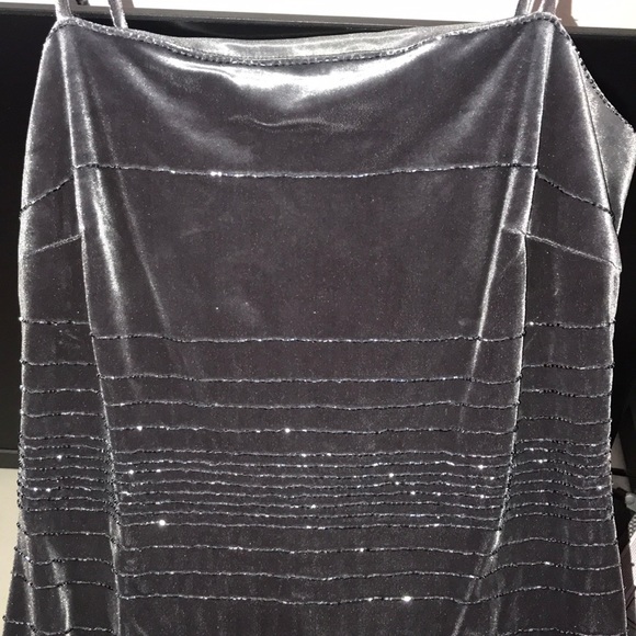 Velour gorgeous dress, size S-M - Picture 2 of 9